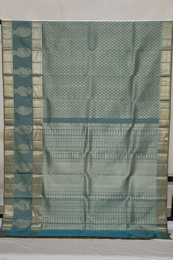 Pure Kanjivaram Silk Saree for Indian Ceremony