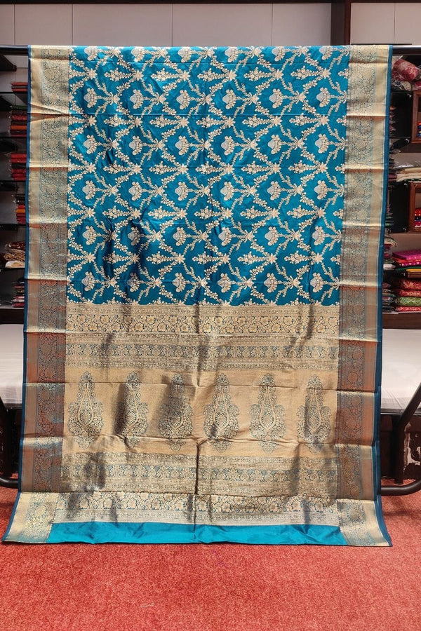 Pure Kanjivaram Silk Saree With Zari Work