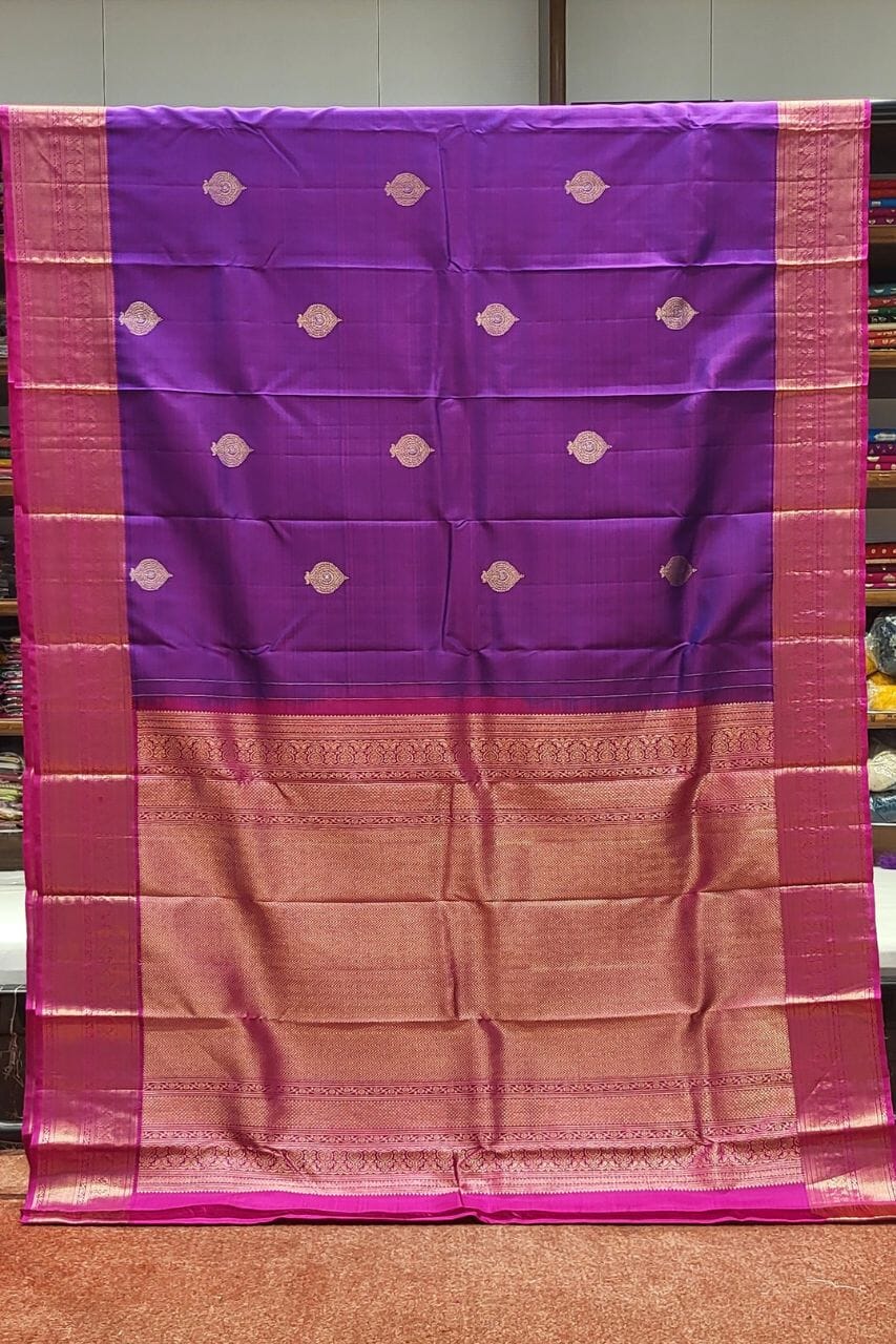 Ceremonial Kanjivaram Silk Saree for Wedding