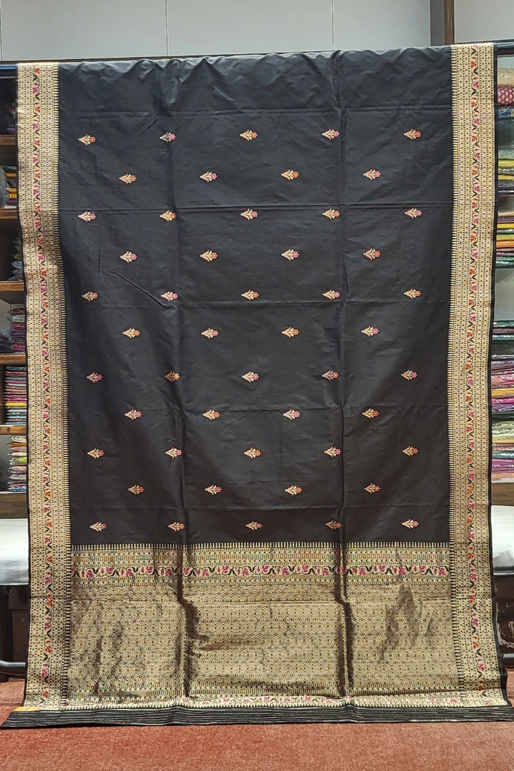 Pure Katan Silk Saree for Wedding Party