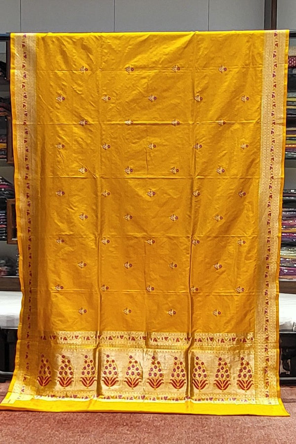 Pure Katan Silk Saree for Wedding Wear