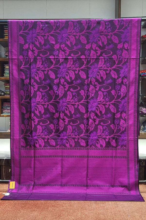 Pashmina Silk Saree with Jamawar Work