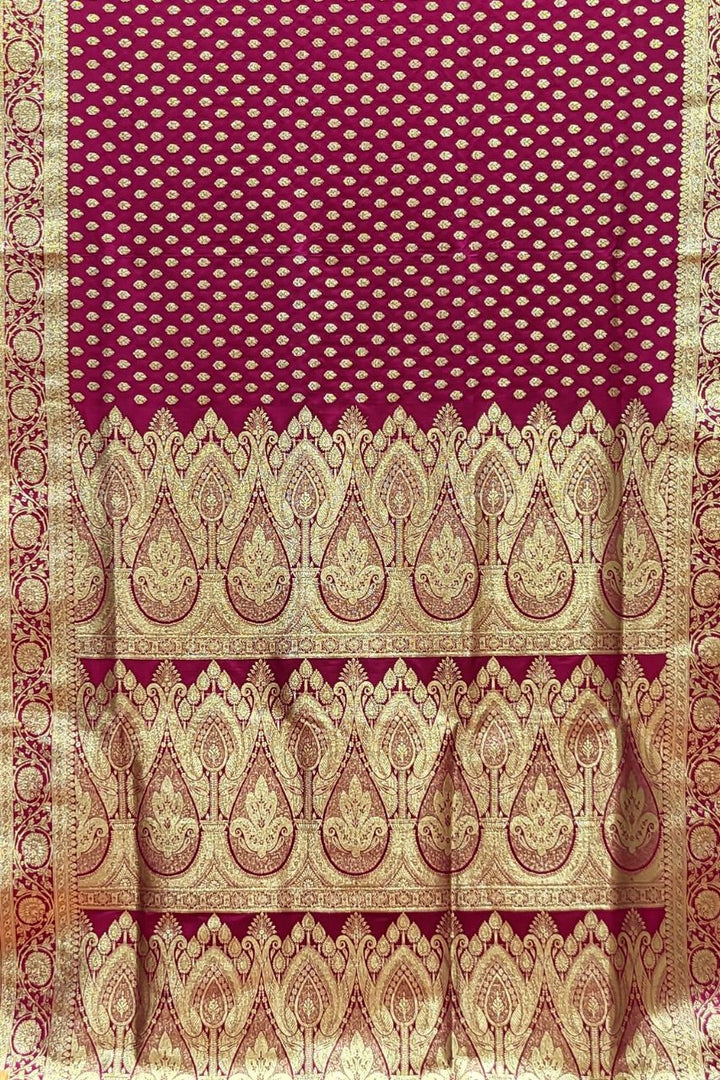 Banarasi Silk Saree with Small Booti