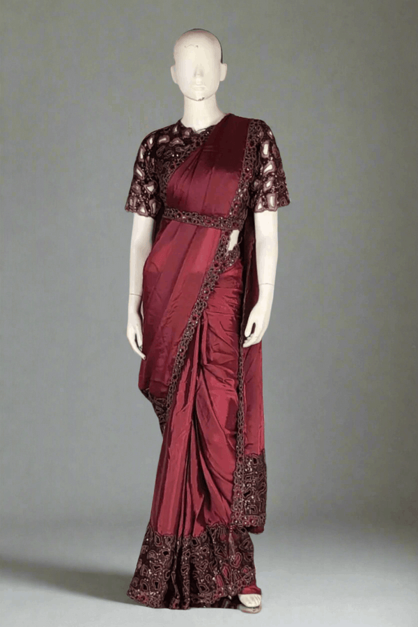 Ready To Wear Designer Saree with Sequin Work