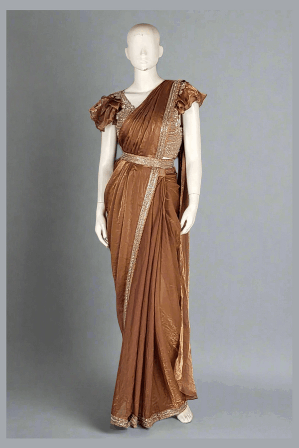 Ready To Wear Saree in Fancy Silk for Festival
