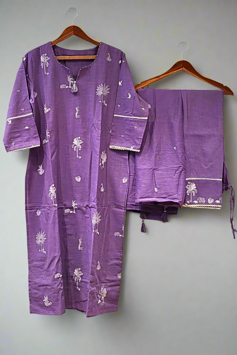 Readymade Cotton Suit for Women- Summer Wear