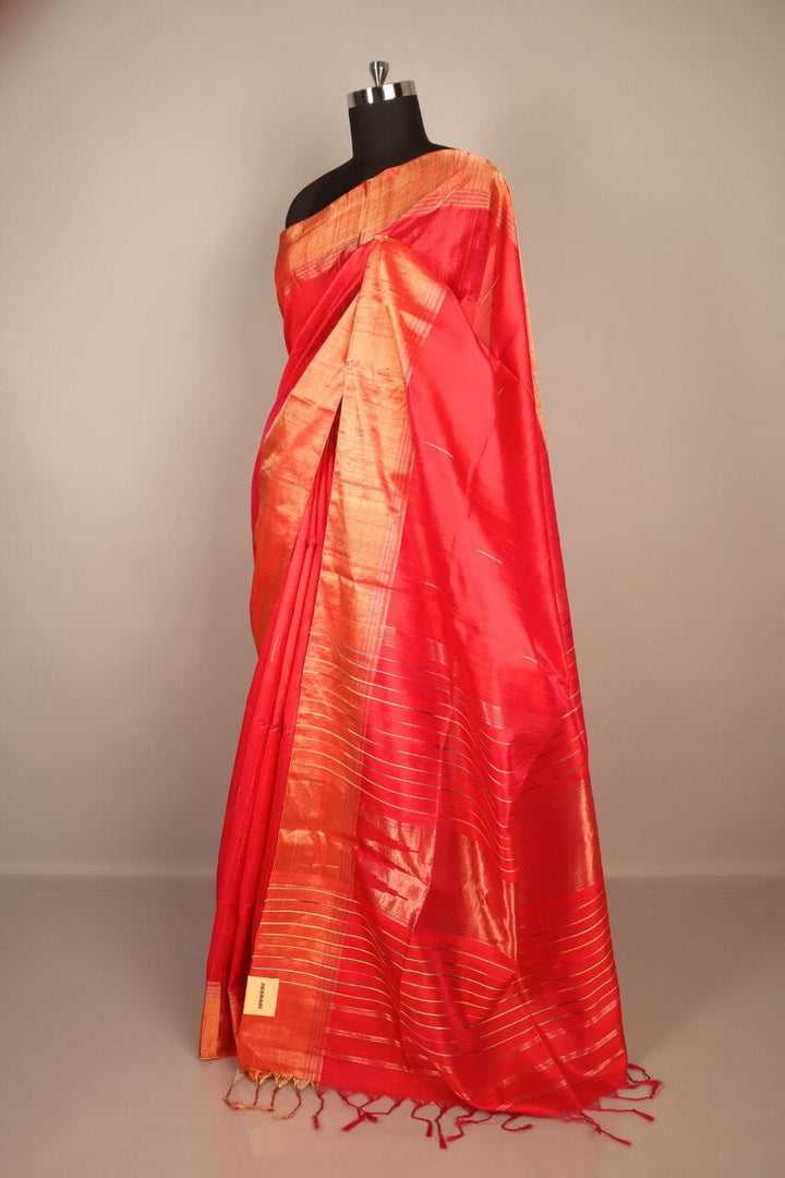 Red Soft Silk Saree