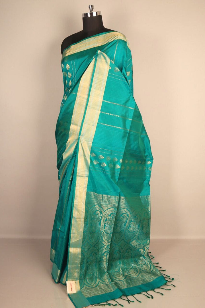Resham Woven Silk Saree for Wedding