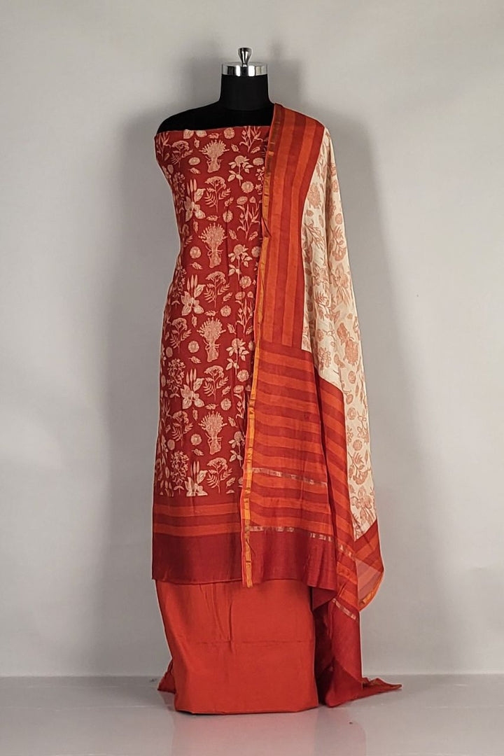 Salwar Suit Piece With Dupatta for Festival