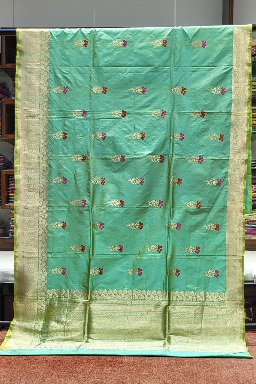 Pure Katan Silk Saree for Elegant Look