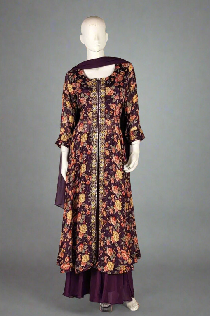 Sharara Salwar Suit With Dupatta for Gifting