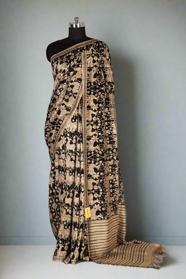 Shikargah Matka Silk Saree for Festival Wear