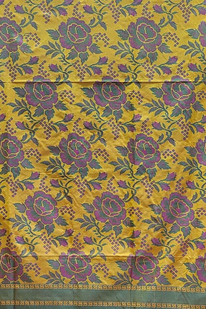 Tissue Jamawar Silk Saree