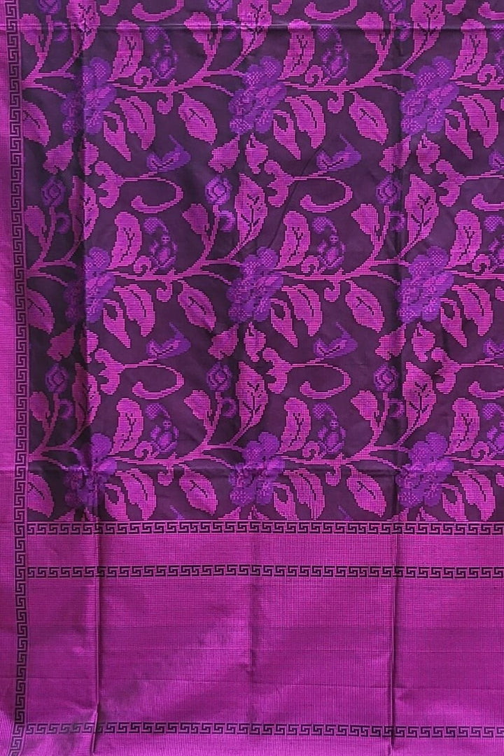 Pashmina Silk Saree with Jamawar Work
