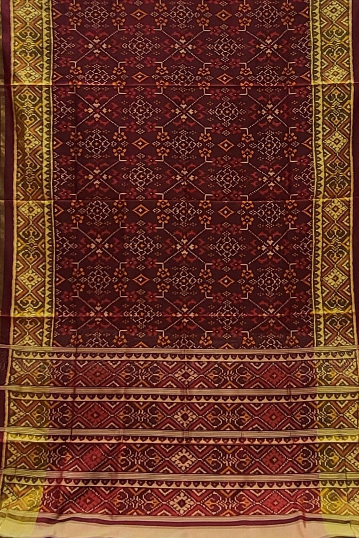 Patan Patola Saree with Dual Border