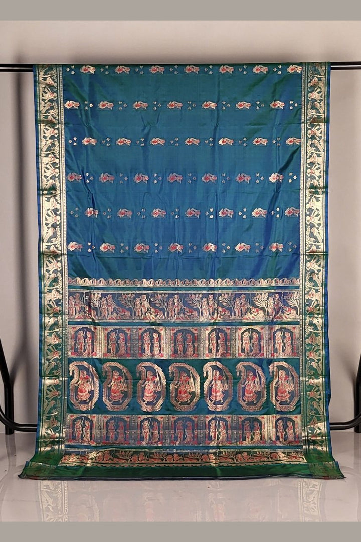 Bishnupur Swarnachari Saree for Festivals