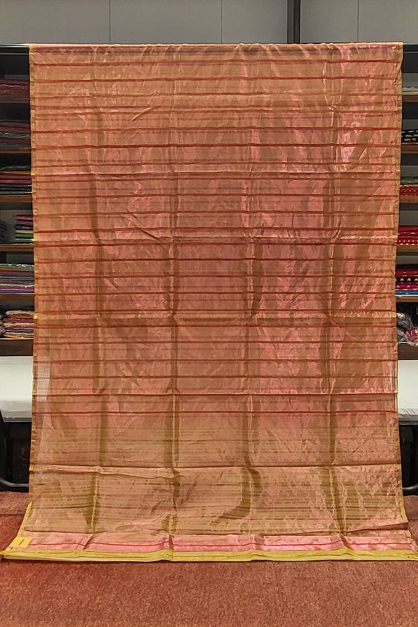 Chanderi Saree in Tissue Silk for Festival Look