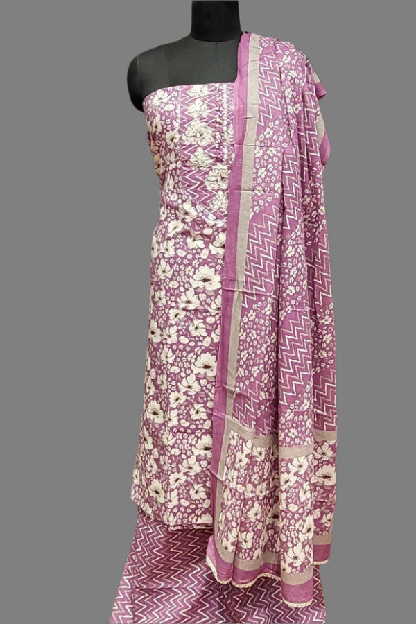 Unstitched Salwar Kameez with Dupatta