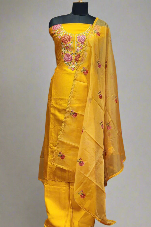 Unstitched Women Suit Piece for Festival