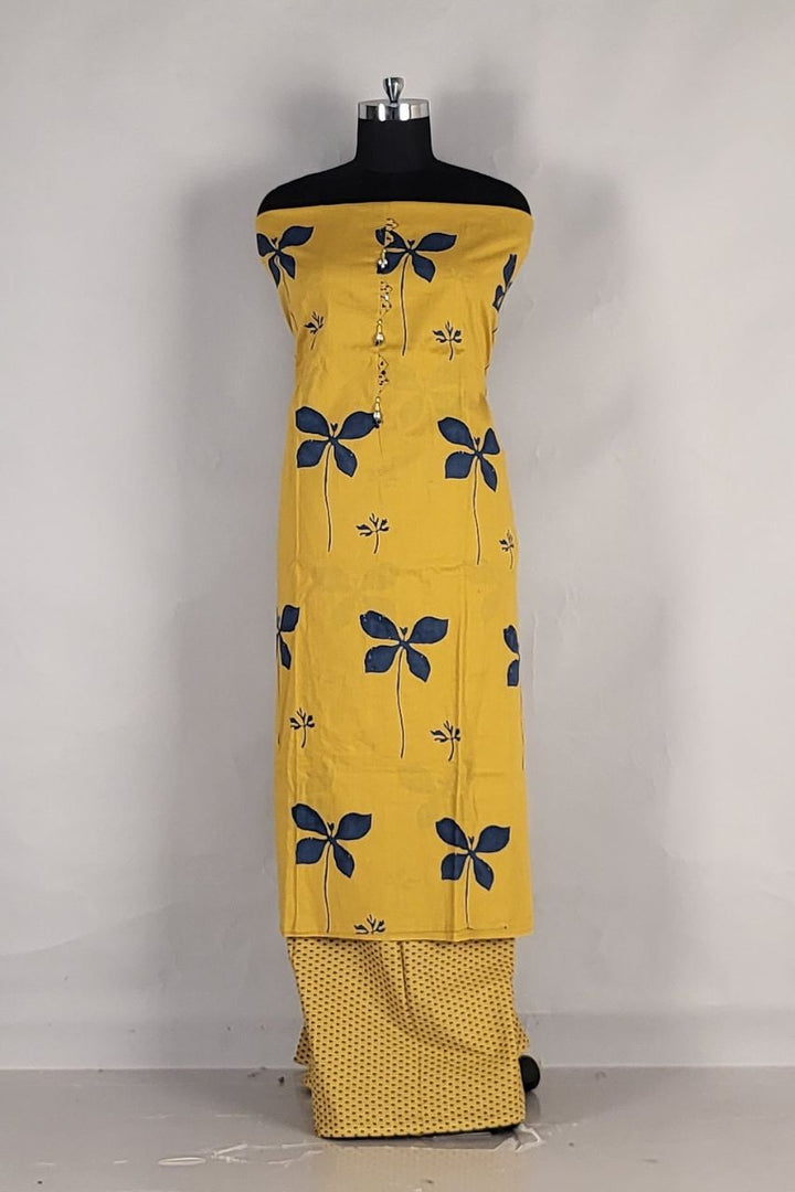 Cotton Salwar Suit Piece for Office Wear