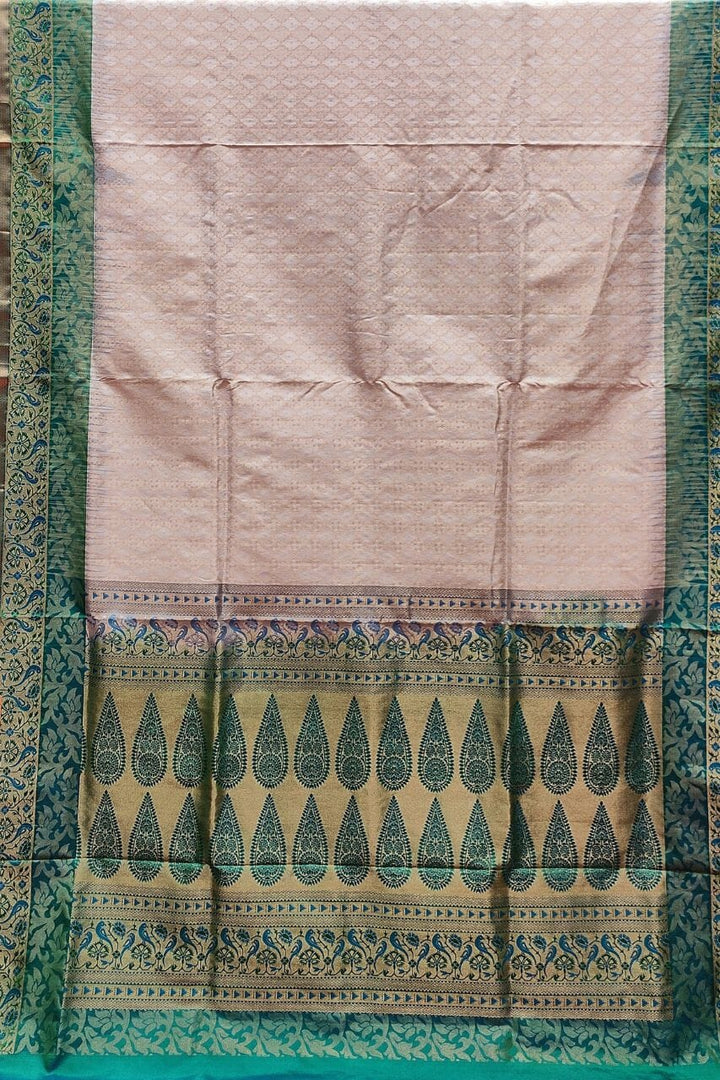 Uppada Silk Saree In Off-White 