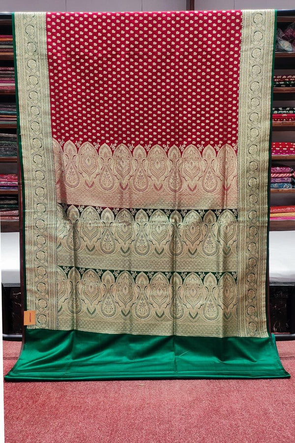 Banarasi Silk With Patli Pallu Saree