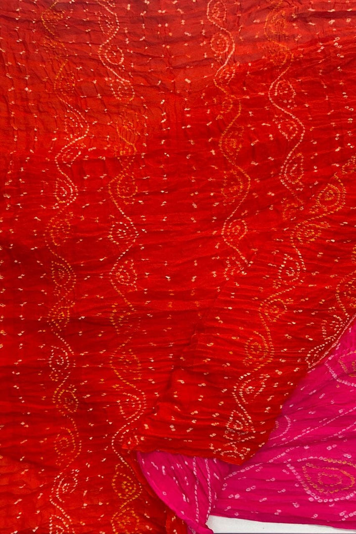 Bandhani Printed Saree 