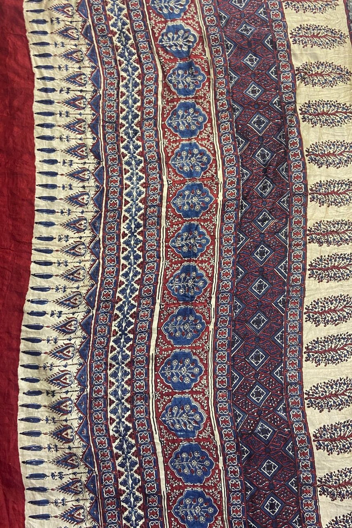 Bandhani Saree With Printed Pallu
