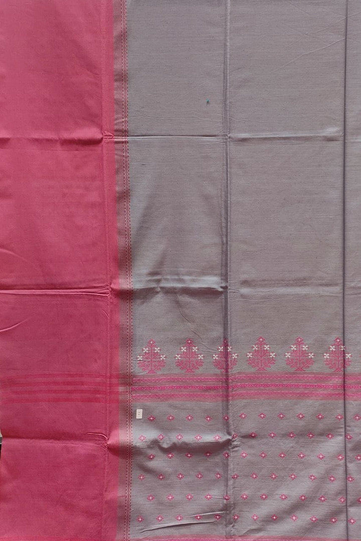 Bengal Cotton Saree With Skirt Border 