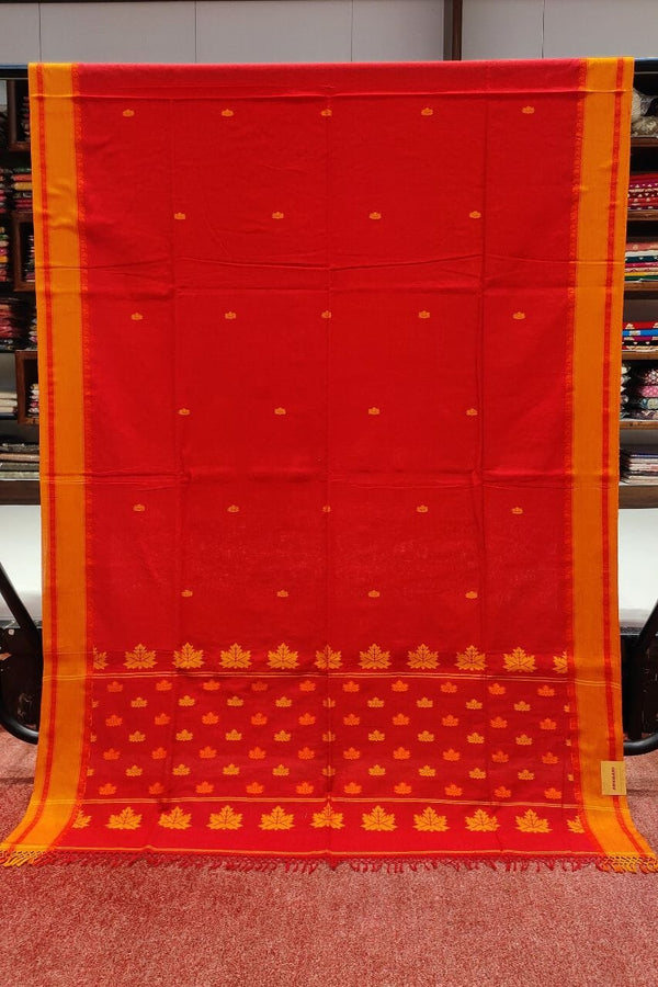 Bengal Handloom Saree In Pure Cotton