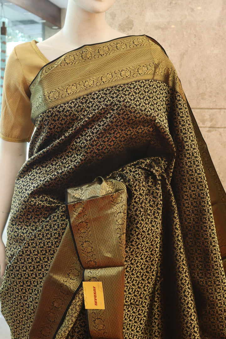 Brocade Kanjivaram Silk Saree