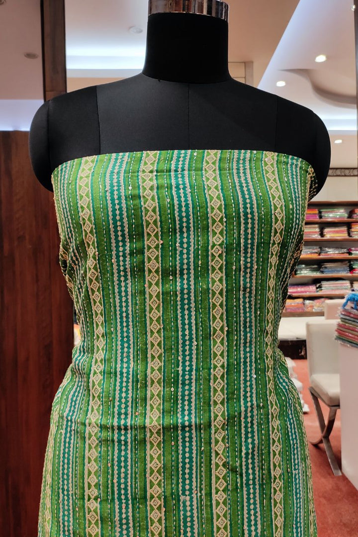 Chanderi Silk Suit Piece 