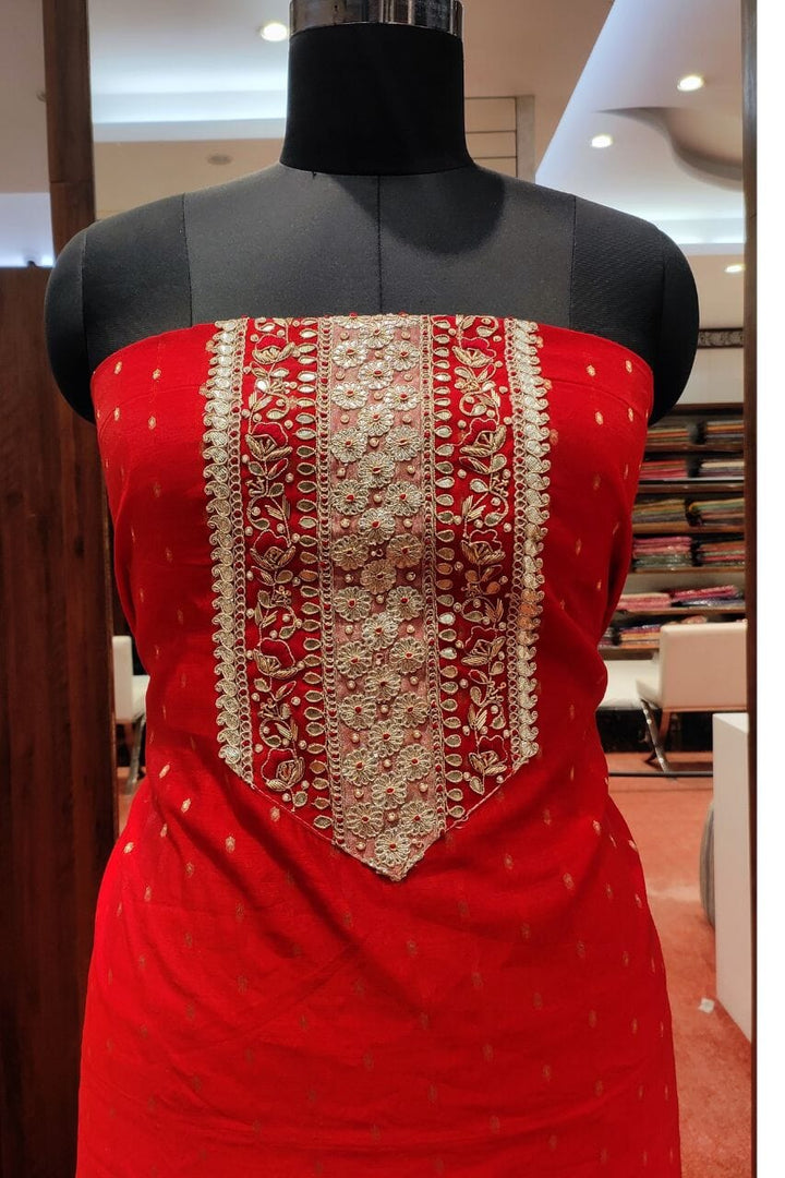 Chanderi Silk Suit Piece 