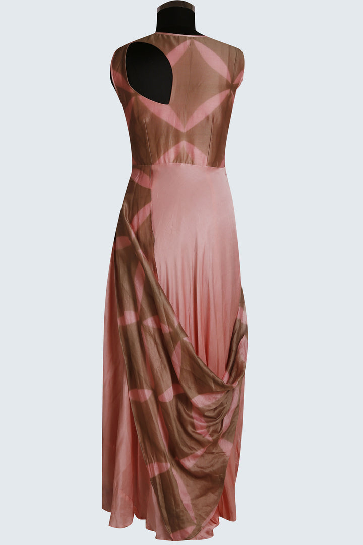 Drape Style Suit For Party Wear - Sundari