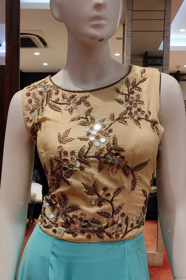 Gown In Georgette