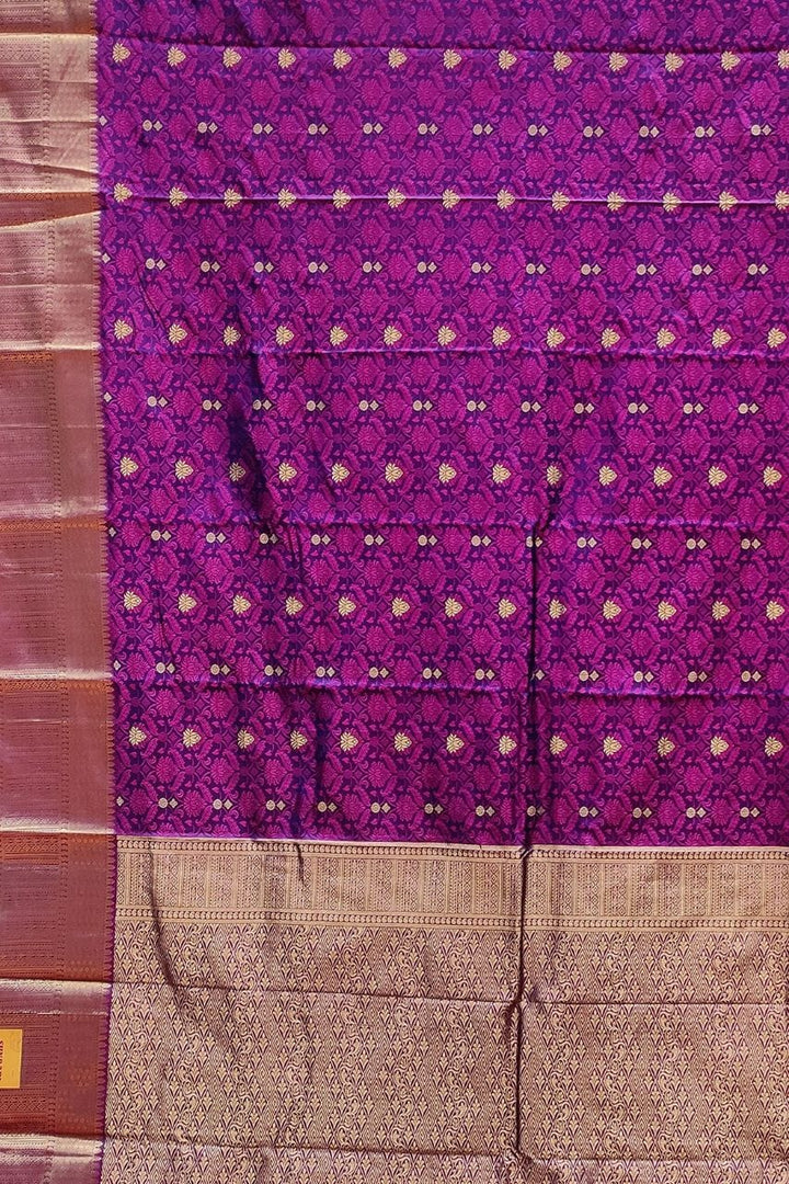 Kanjivaram Silk Saree With Resham Weaving