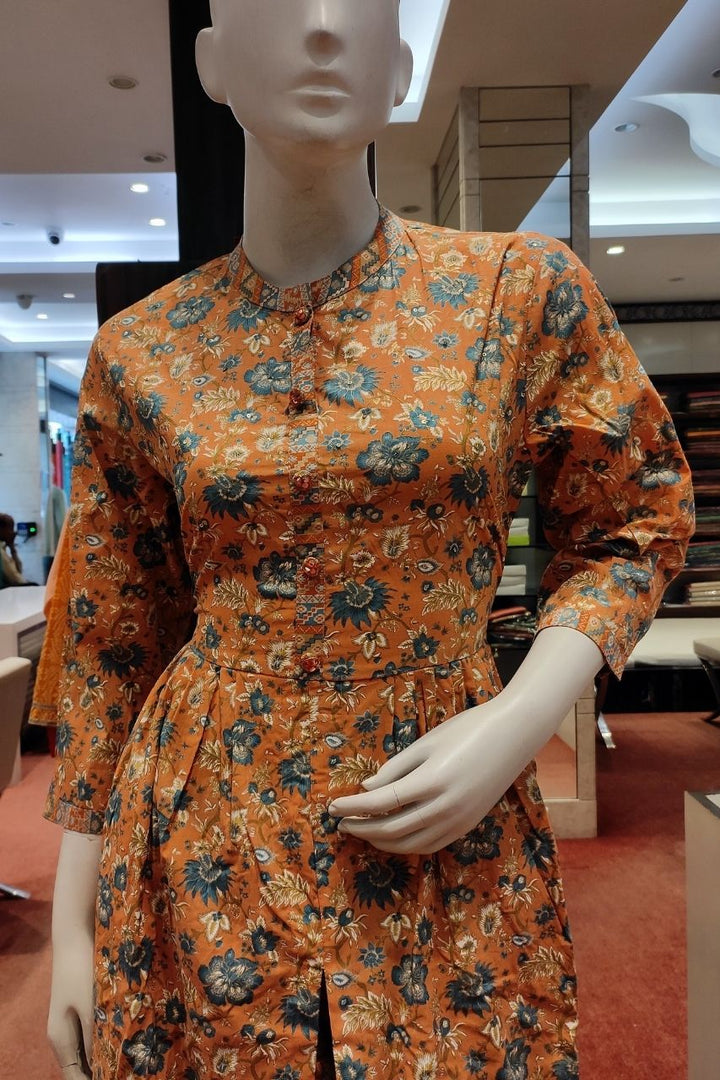 Kurti With Straight Pant And Dupatta
