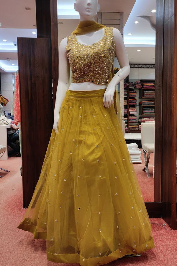 Lehenga Choli For Haldi Function