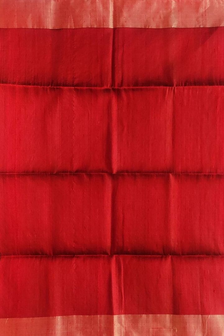 Matka Silk Saree With Zari Weave