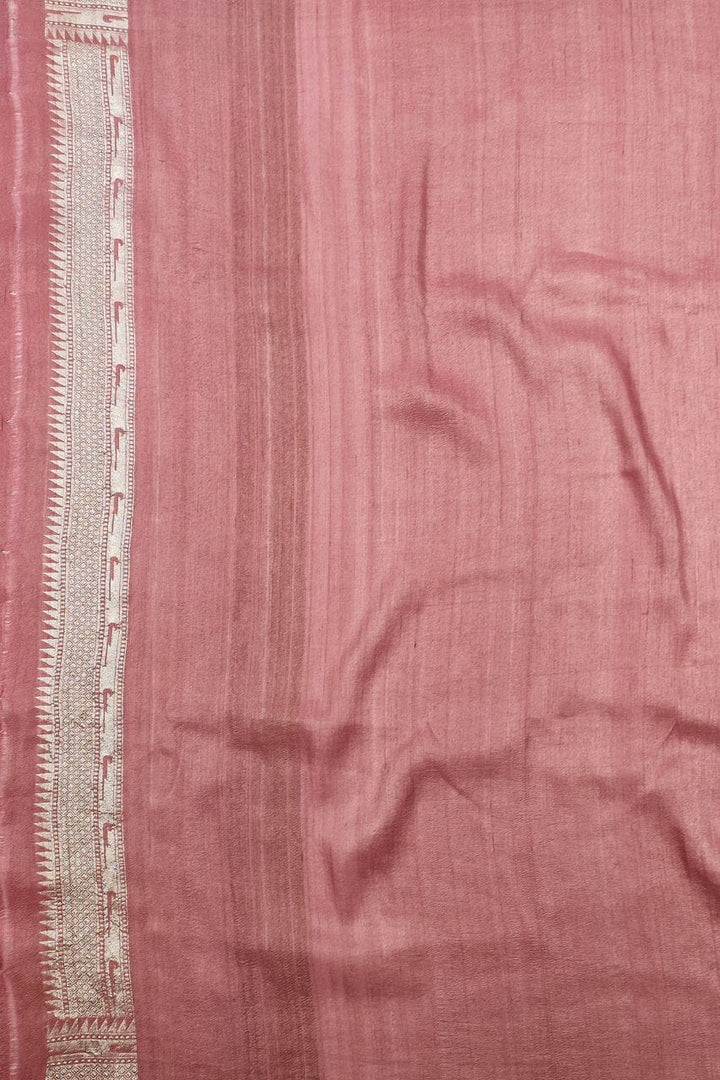Muga Tussar Silk Saree 