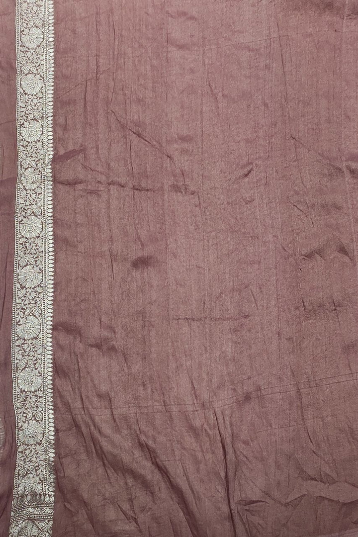 Muga Tussar Silk Saree 