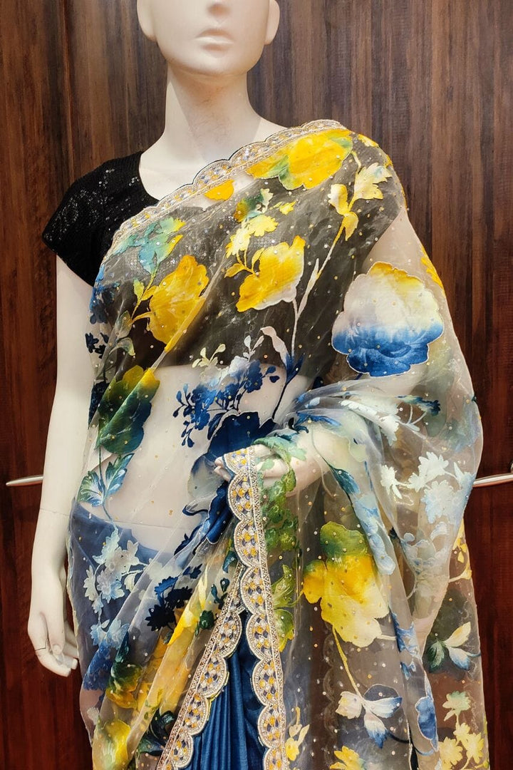 Organza Saree 