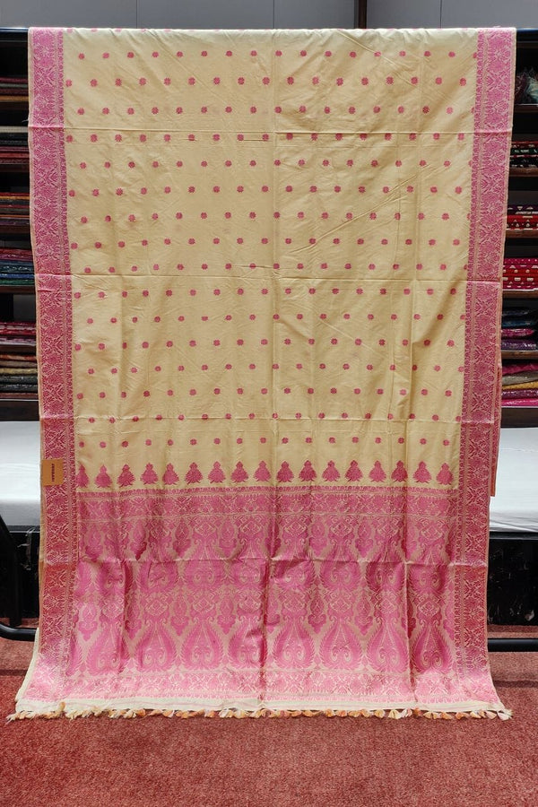 Pure Silk Saree With Booti Woven