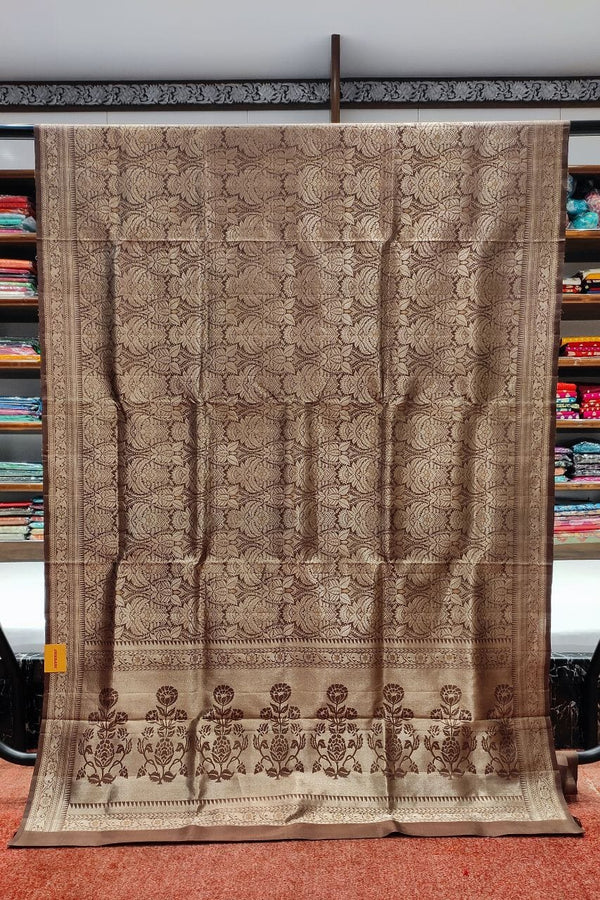Reception Look Saree In Uppada Silk