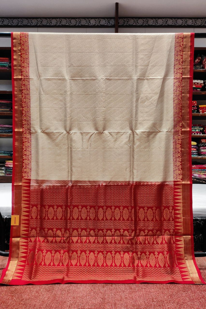 Saree For Bride's Mother In Uppada Silk