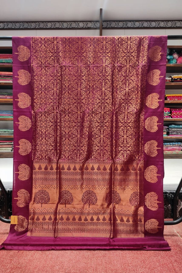 Saree For Reception Party In Uppada Silk