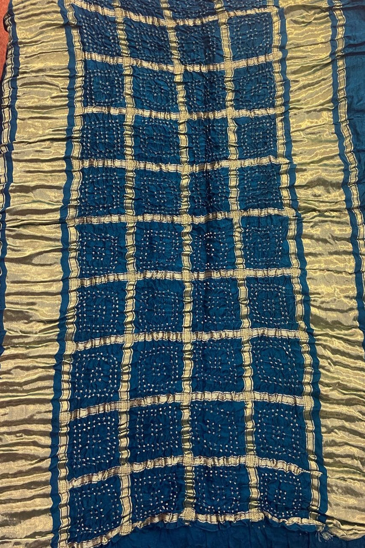 Saree With Gharchola Pallu