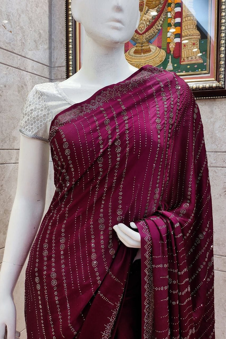 Satin Silk Saree