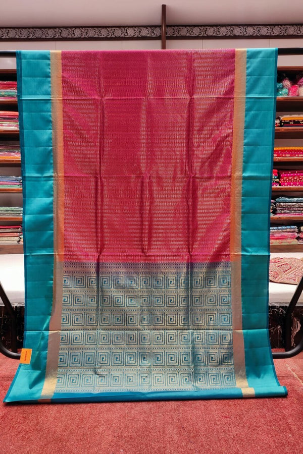 Silk Saree For Engagement Look