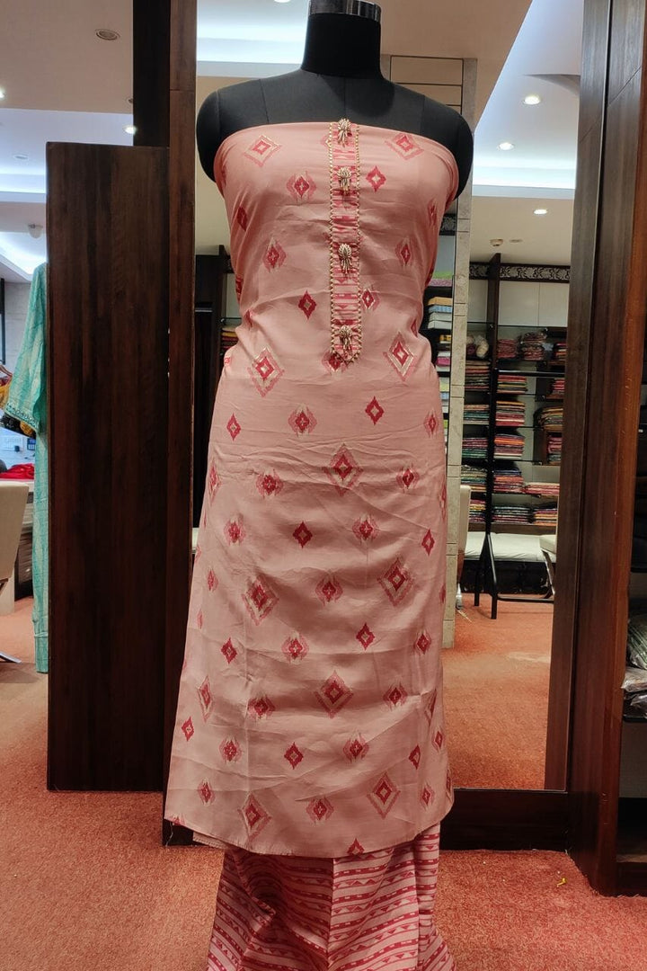  Suit Piece In Art Silk